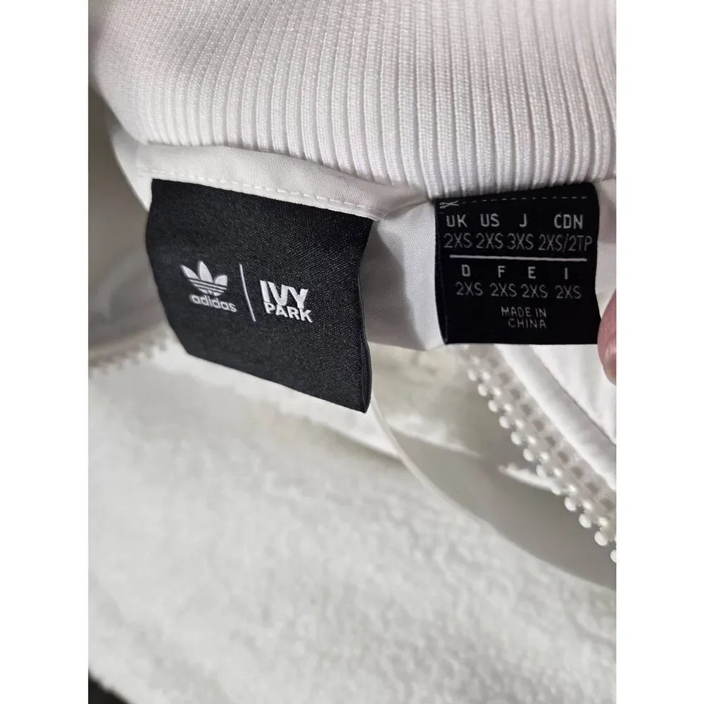 Adidas x Ivy Park Icy Park Oversized Sherpa / Scuba Jacket Sz. XXS